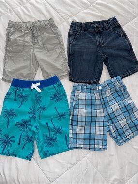 5T boys Blue Denim & Kids Shorts Set bundle